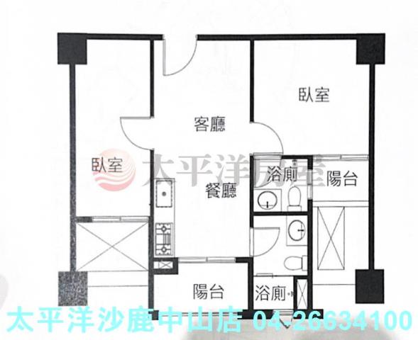 台中沙鹿華廈-1